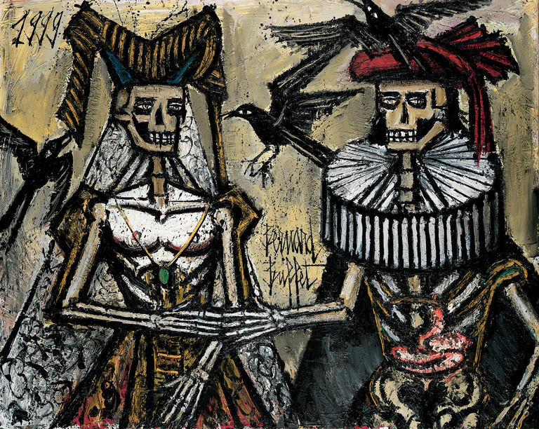 Bernard Buffet Official - La Mort 13, 1999, 130 x 162 cm