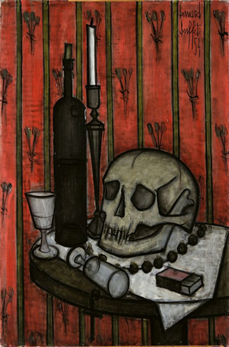 Bernard Buffet Officiel - Vanité, 1954, 81 x 54 cm