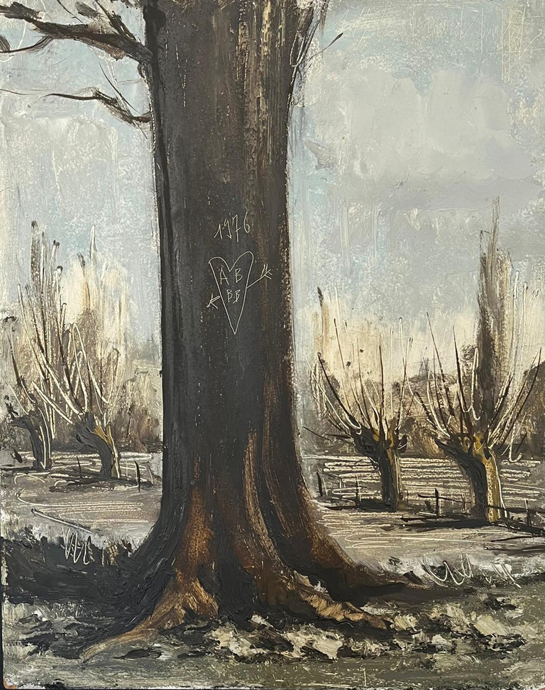 Bernard Buffet Officiel - L'Arbre, 1976, 41 x 33 cm