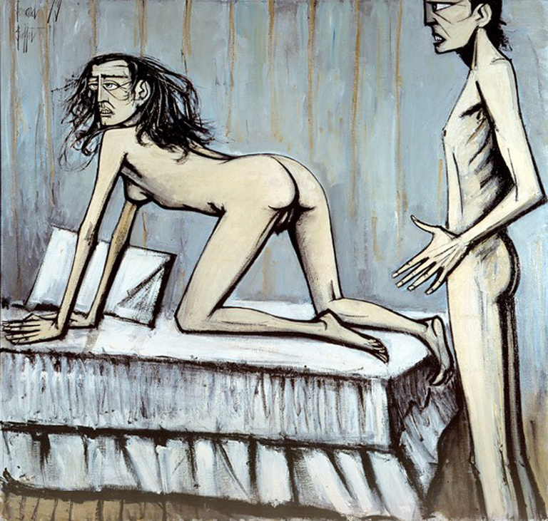 Bernard Buffet Officiel - Nus: couple, 1979, 208 x 219 cm