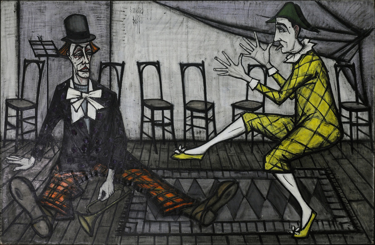 Bernard Buffet Official - Le pied de nez, 1955, 195 x 300 cm