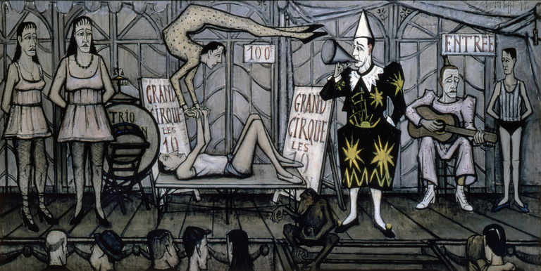 Bernard Buffet Officiel - La parade, 1955, 250 x 500 cm 